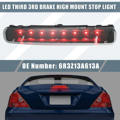 High Mount Stop Light NO.6R3Z13A613A for Ford  Black Housing Smoked Lens