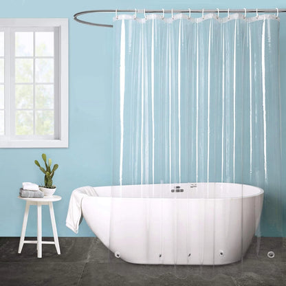 Clear Shower Curtain Liner for EurCross 72"W x 76"L (Pack of 1)