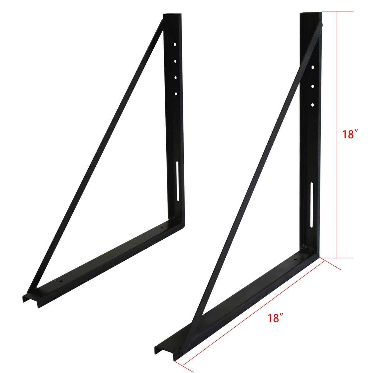 2Pcs Underbody Tool Box Mounting Bracket for Truck Bed (2010–2023)