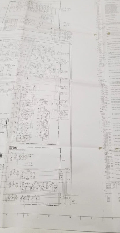 Service Manual for Yamaha EMX2150 EMX2200 EMX2300 (Vintage)