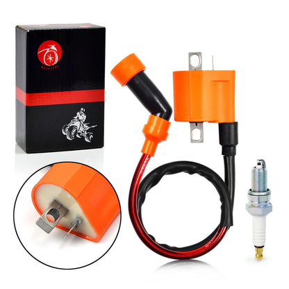 Ignition Coil Pack & Spark Plug for Yamaha Warrior Raptor 350