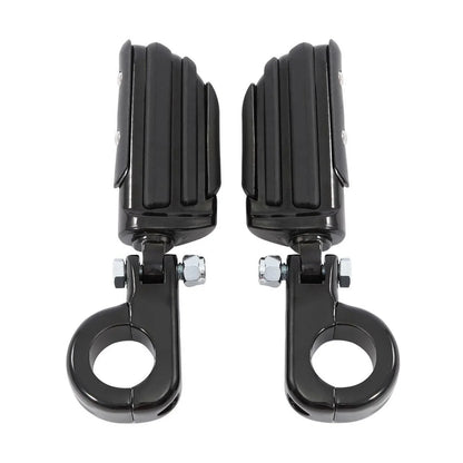32mm Engine Guard Footpeg Pegs Footrest Mount Clamps for Harley (Universal)