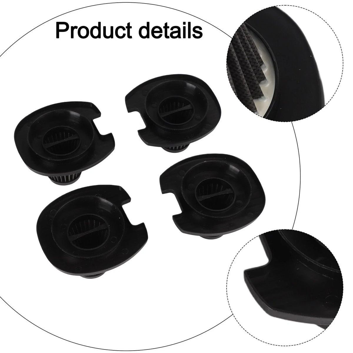 Replacement Filter for BLACK+DECKER VACs (Compatible)