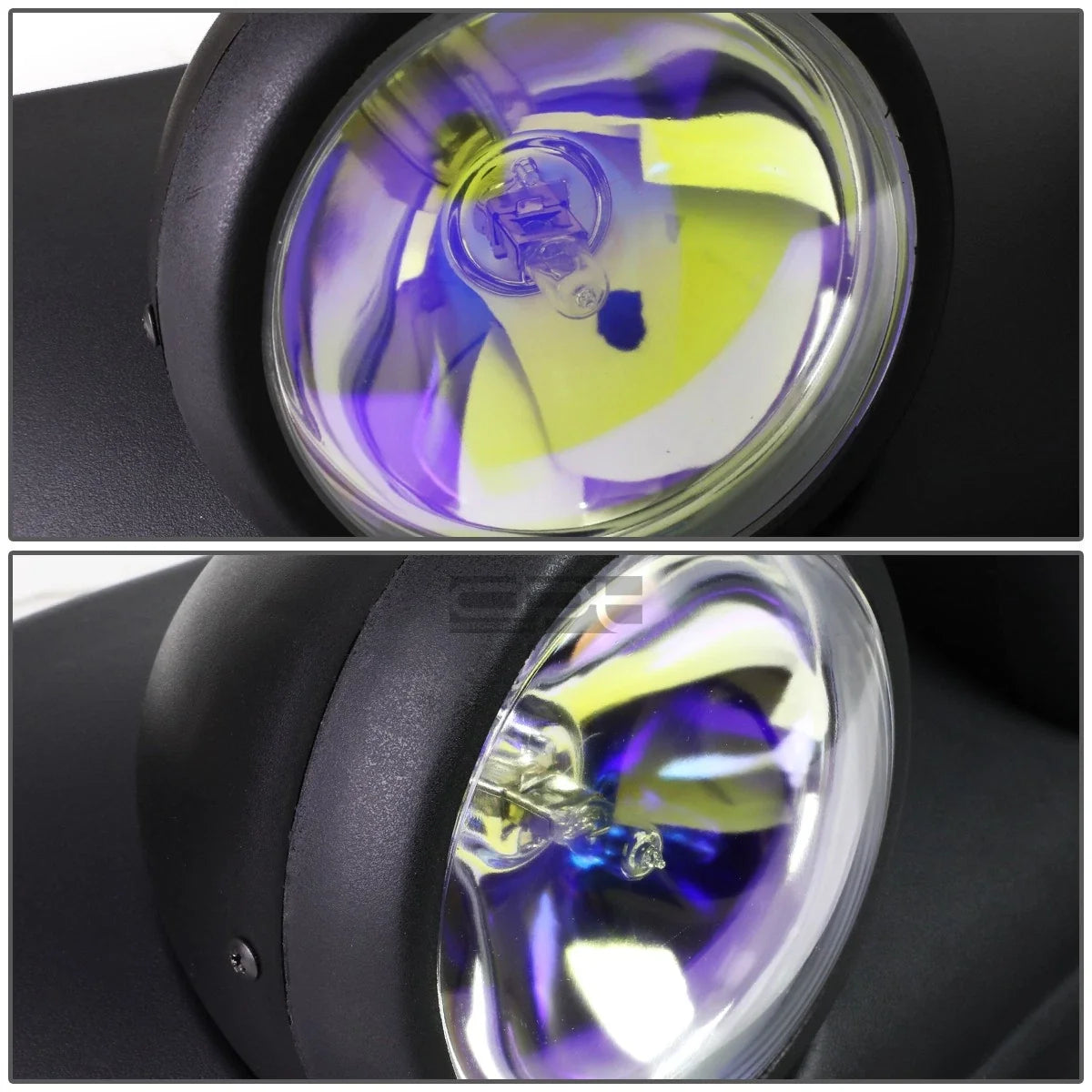 4X Off-Road Round Fog Lights with Switch for Universal Fit (LED)