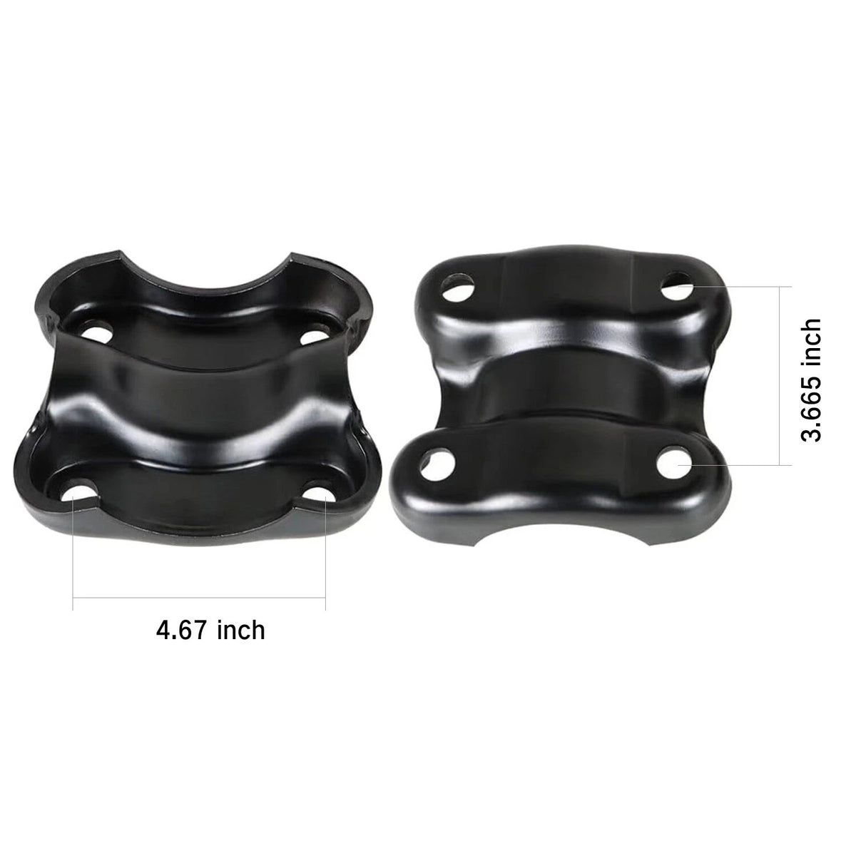 2X Rear Leaf Spring Plate for Dodge Ram 1500 2500 3500 (1995–2002) 52038459