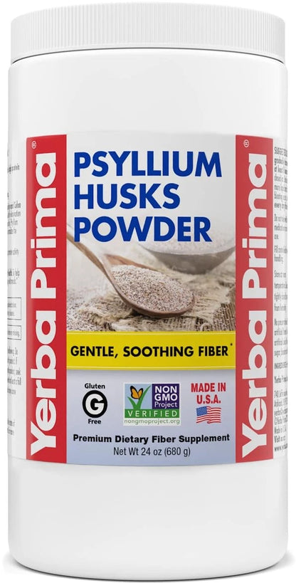 Psyllium Husk Powder for Health Supplements (24 oz)