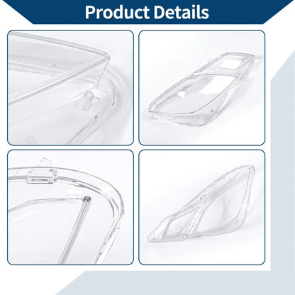 1 Pc Headlight Lens Cover for Mercedes-Benz E350 (2009–2016) No. 2078205461