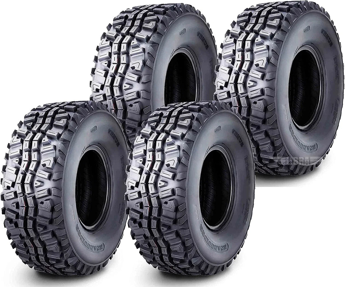 Set of 4 UTV ATV Tires 23x11-10 6PR for Kawasaki Mule 4000/4010 (2009–2017)