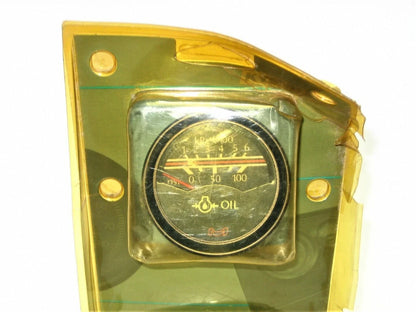 2" Oil Pressure Gauge for Marine Outboard (MOK-894-20) 80 PSI Black