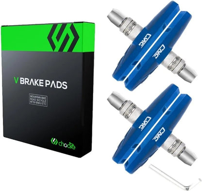 2X Bike V-Brake Pads 70mm for Universal Bicycle Brake Blocks