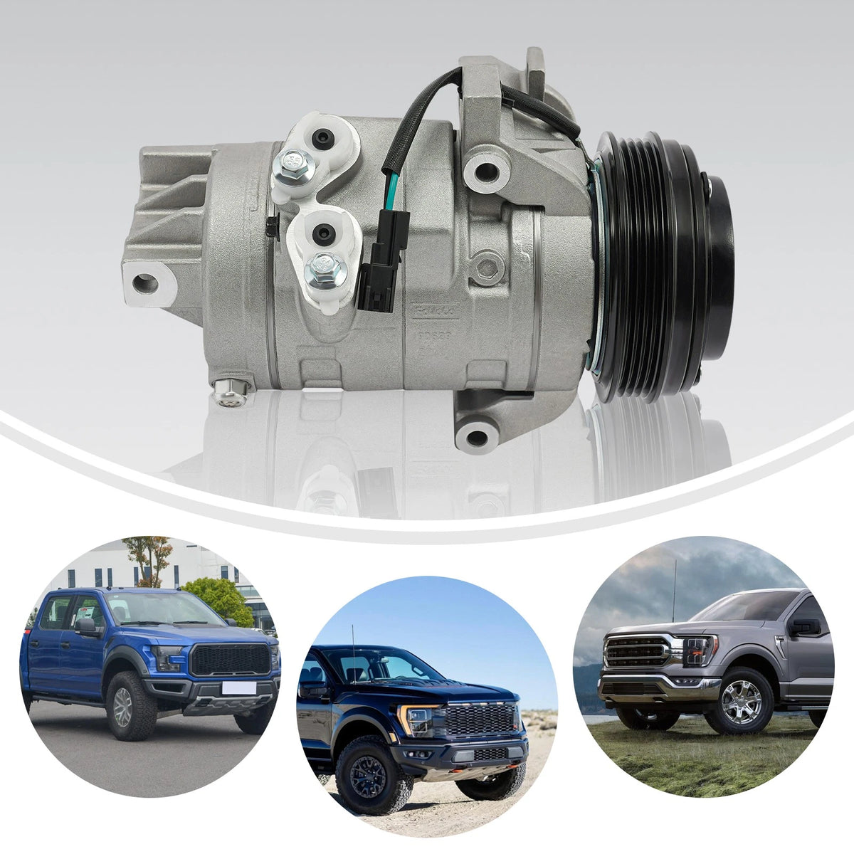 A/C Compressor for Ford F-150 (2011–2014) 60624