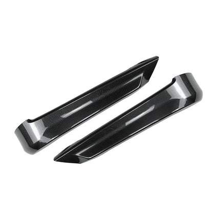 Front Bumper Lip for BMW 3 Series E90 E91 320i 330i (2005–2008) Carbon Look