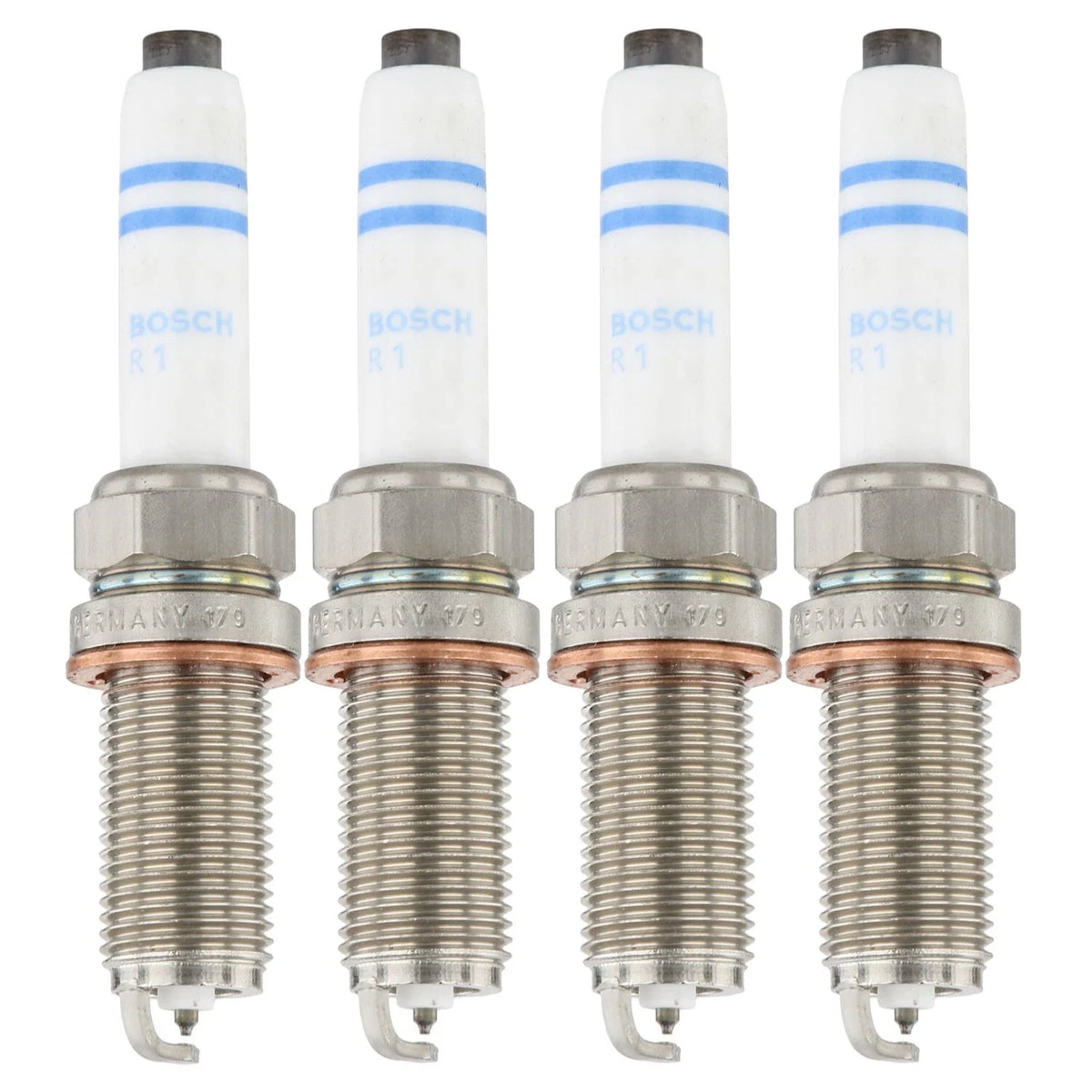 Set of 4 Bosch EVO Spark Plugs for Audi A3 Quattro Q3 VW Atlas Jetta 2.0 L4