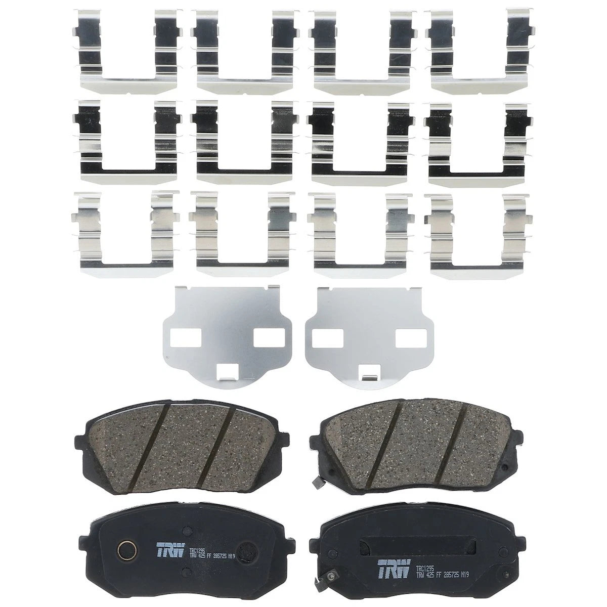 2X Brake Pad Set Front for Hyundai Tucson (2007–2017) TRC1295