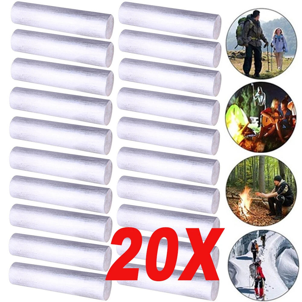 20PC Metal Magnesium Rods for Laboratory Use