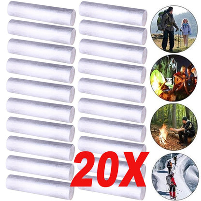 20PC Metal Magnesium Rods for Laboratory Use