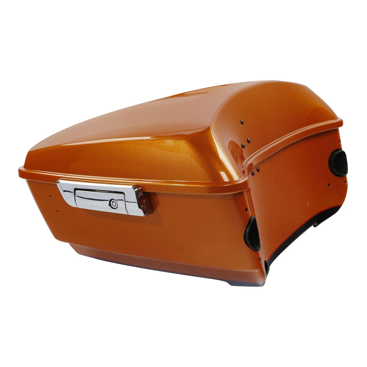 King Trunk for Harley Touring Road Glide (2014–2026) Amber Whiskey/Vivid Black