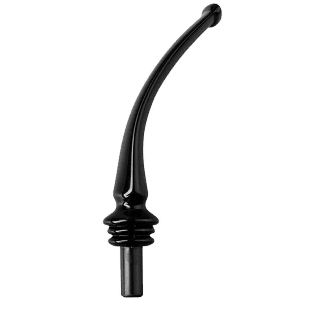 Acrylic Bent Curved Pipe Stem Mouthpiece Replacement for Tobacco Pipe