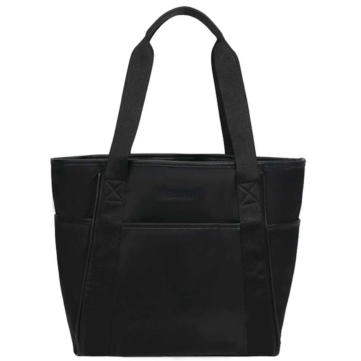 Nylon Tote Bags for Women - Large Pockets Shoulder Work Laptop Bag