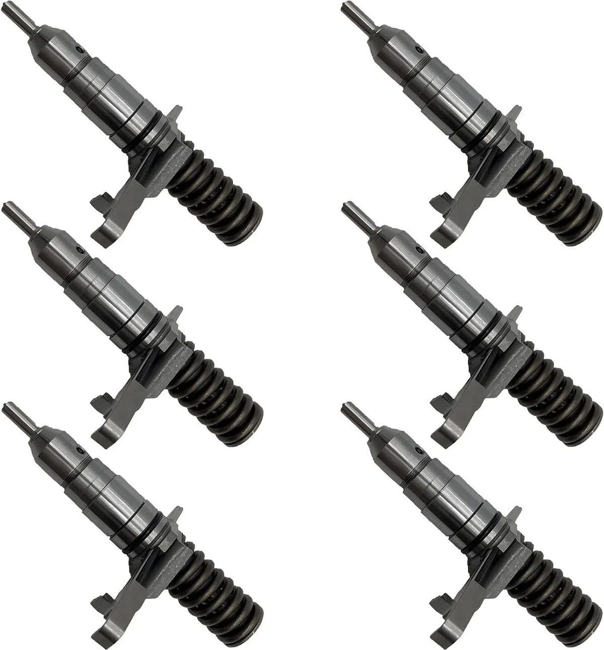 Set of 6 Fuel Injectors for Caterpillar 3114 3116 Engine
