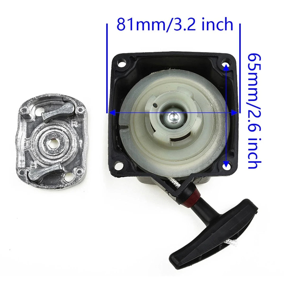 Recoil Puller with Pawl for Motovox Gas Scooter 47CC 49CC (2000–2023)