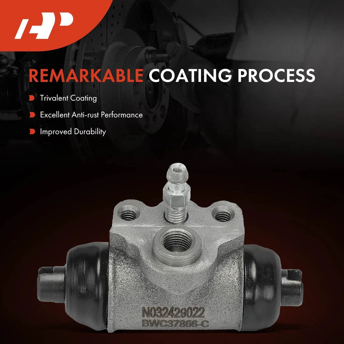 Drum Brake Wheel Cylinder for Dodge Plymouth Colt (1989–1995)