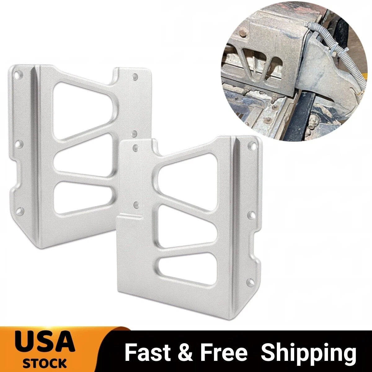 Hinge Hood Upper Pivot Bracket Kit for Peterbilt 357, 377, 378, 379