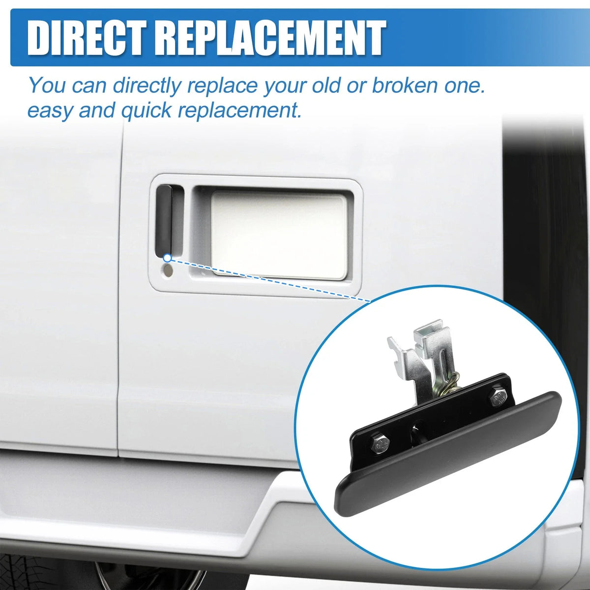 Rear Right Cargo Door Handle for Ford Econoline (1992–2007) 6C2Z15434A20A