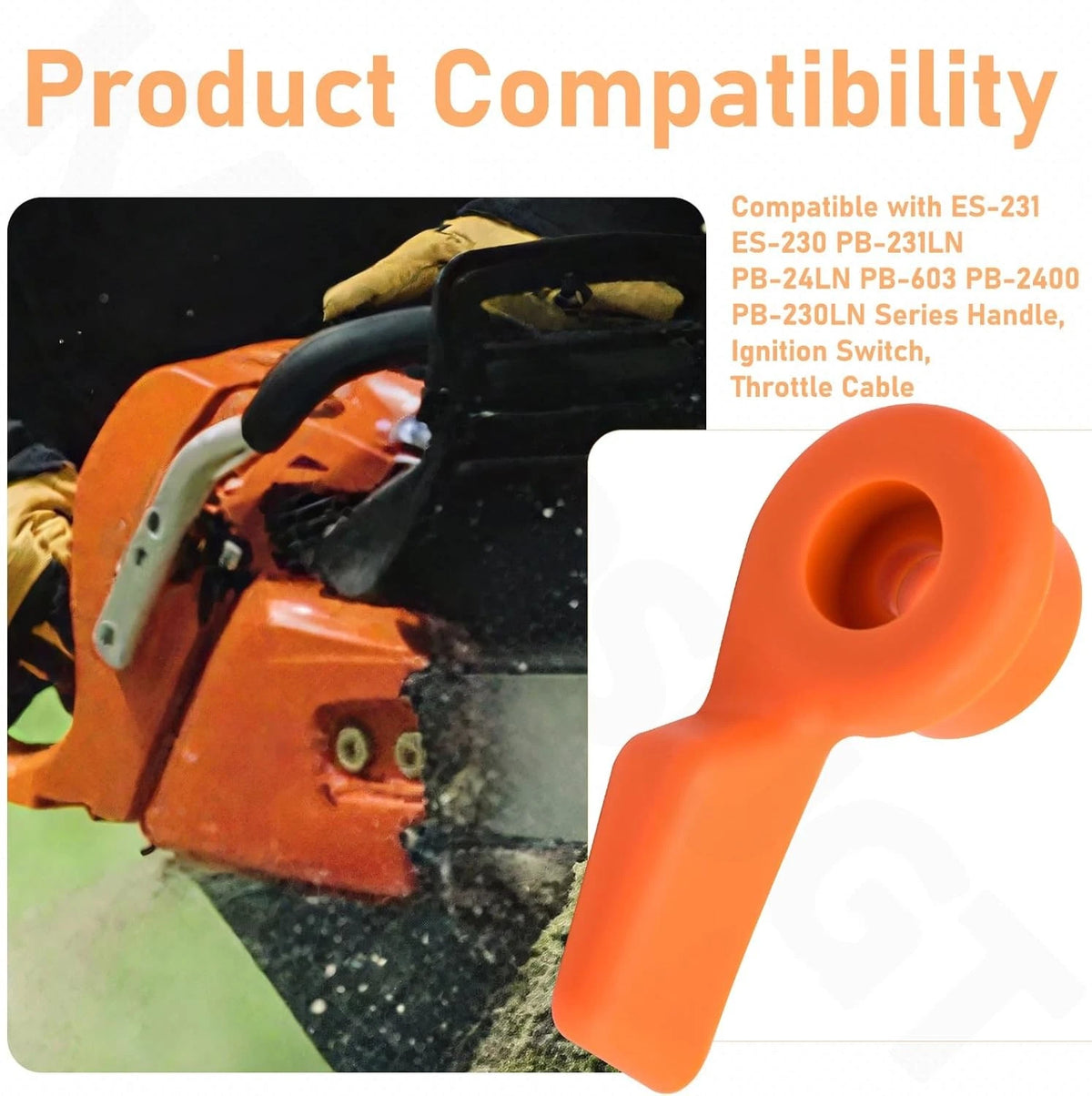 Throttle Lever for Echo PB-231, PB-413, PB-650T