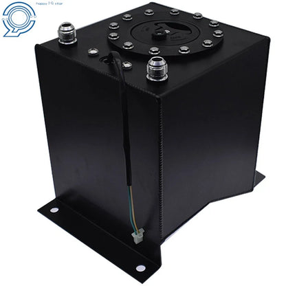 2.5 Gallon Fuel Cell Tank for Racing Drift with Level Sender (Aluminum Black)