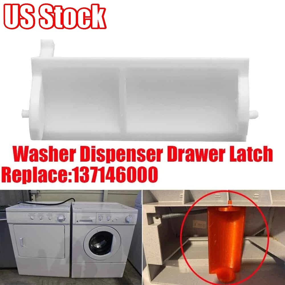 Washer Dispenser Drawer Latch for Electrolux / Frigidaire (3D Printed)