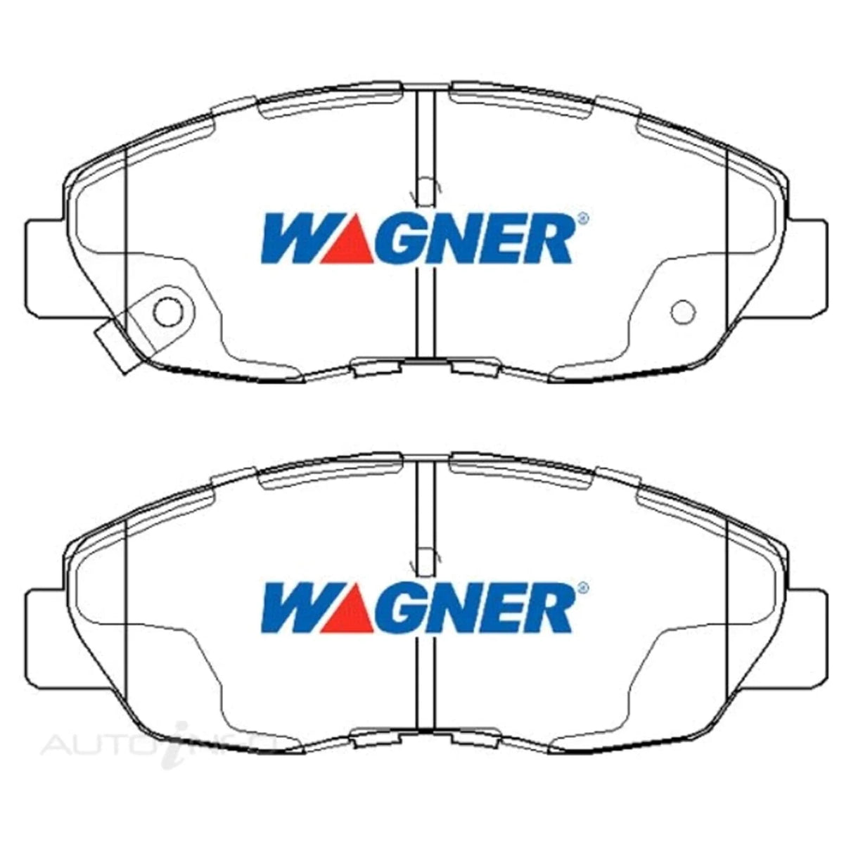 Front Disc Brake Pad Set Wagner for Honda Civic ES1 1.7L D17Z1 (2000-2005)