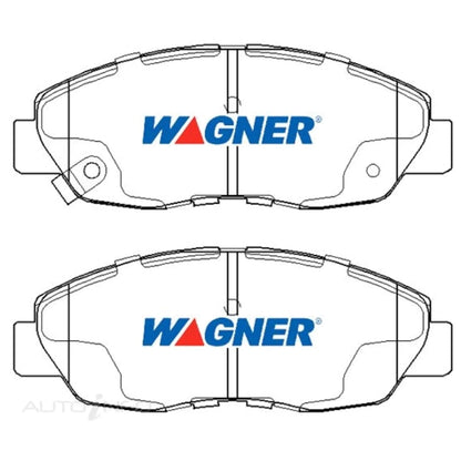 Front Disc Brake Pad Set Wagner for Honda Civic ES1 1.7L D17Z1 (2000-2005)