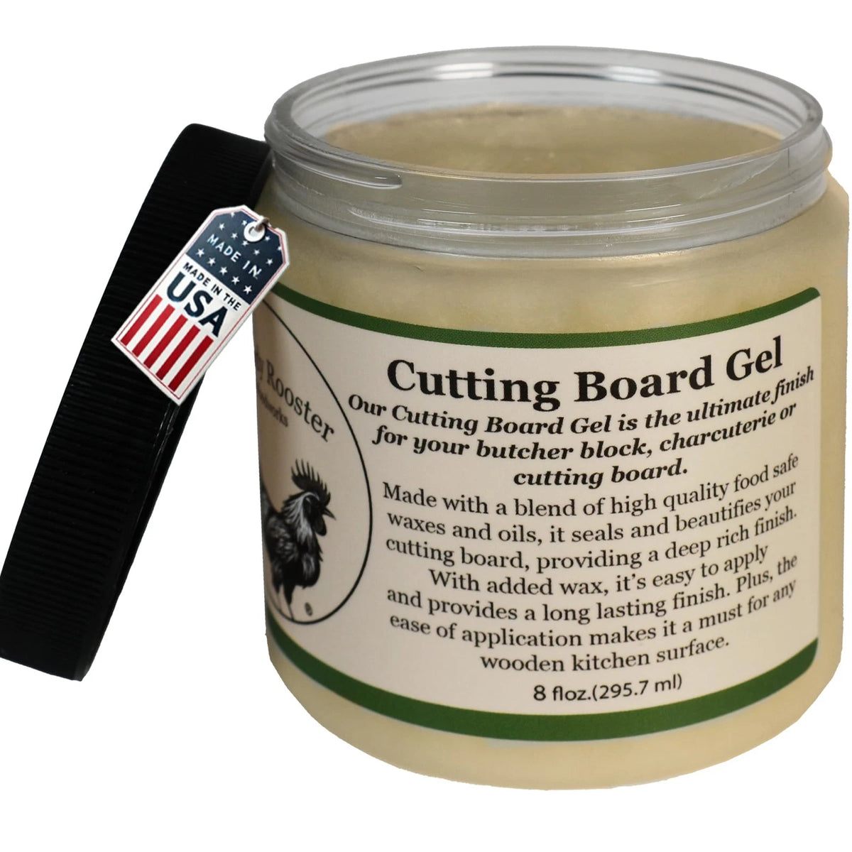 Cutting Board Gel Wax and Mineral Oil Treatment - 8 fl. oz