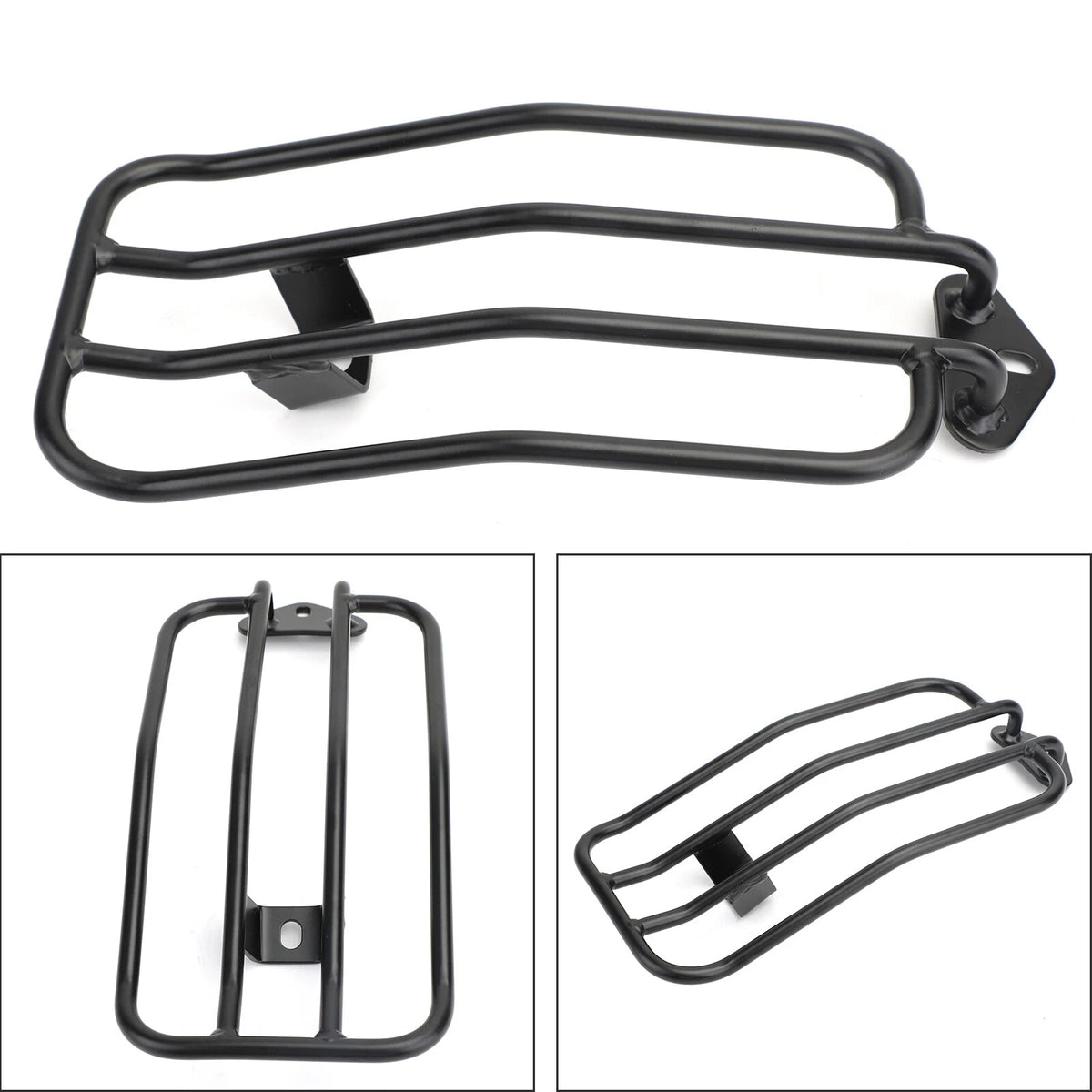 Cargo Luggage Rack Carrier for Honda Rebel 300 500 CMX (2017–2020) M516-B037-BLK