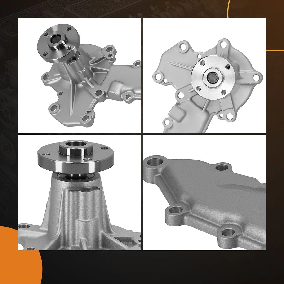 Water Pump for Kubota L3901 (2016–2023) 1A051-73035 25-15568-00SV 1A051-73036
