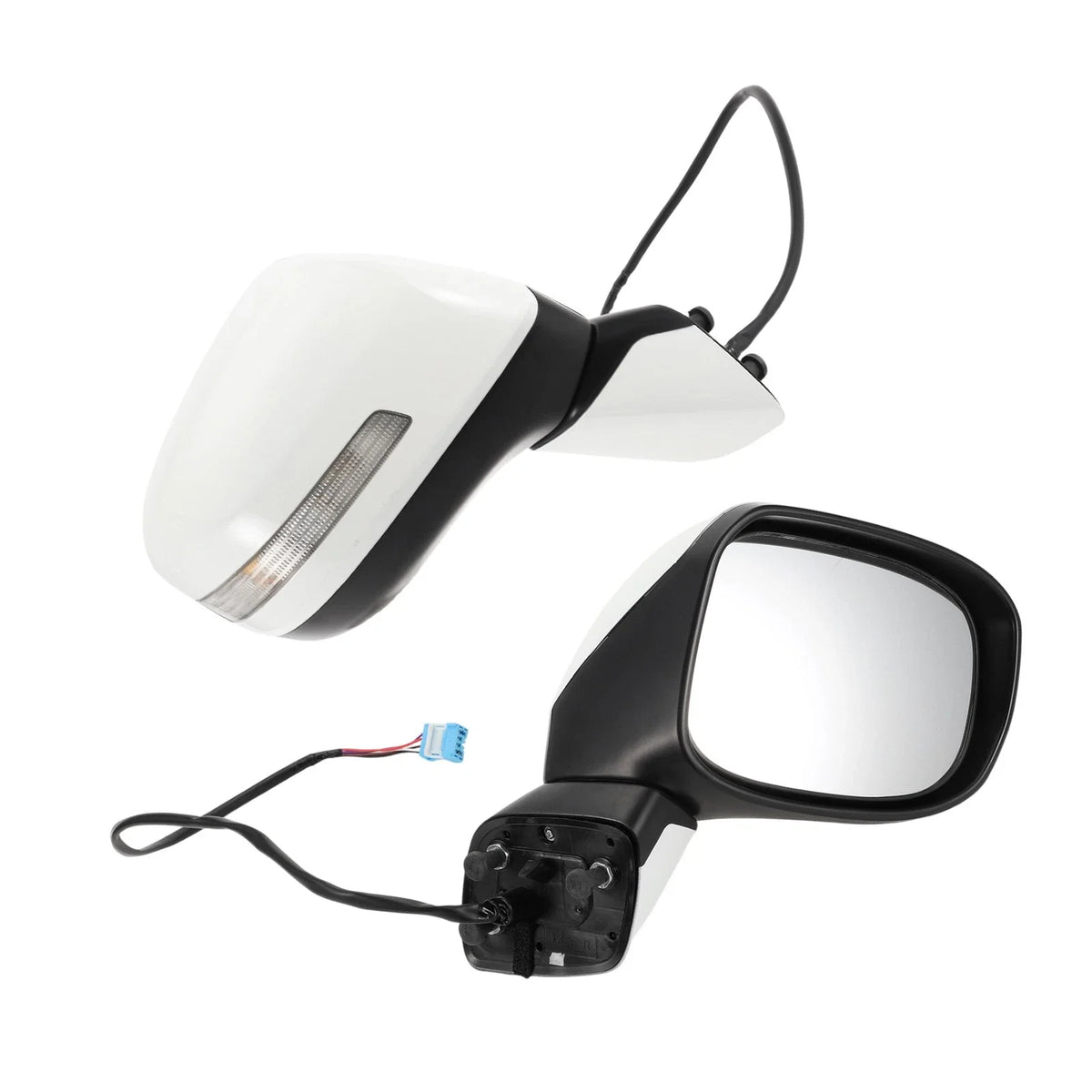 Right Side Door Mirror for Honda Civic (2012–2013) Manual Folding White