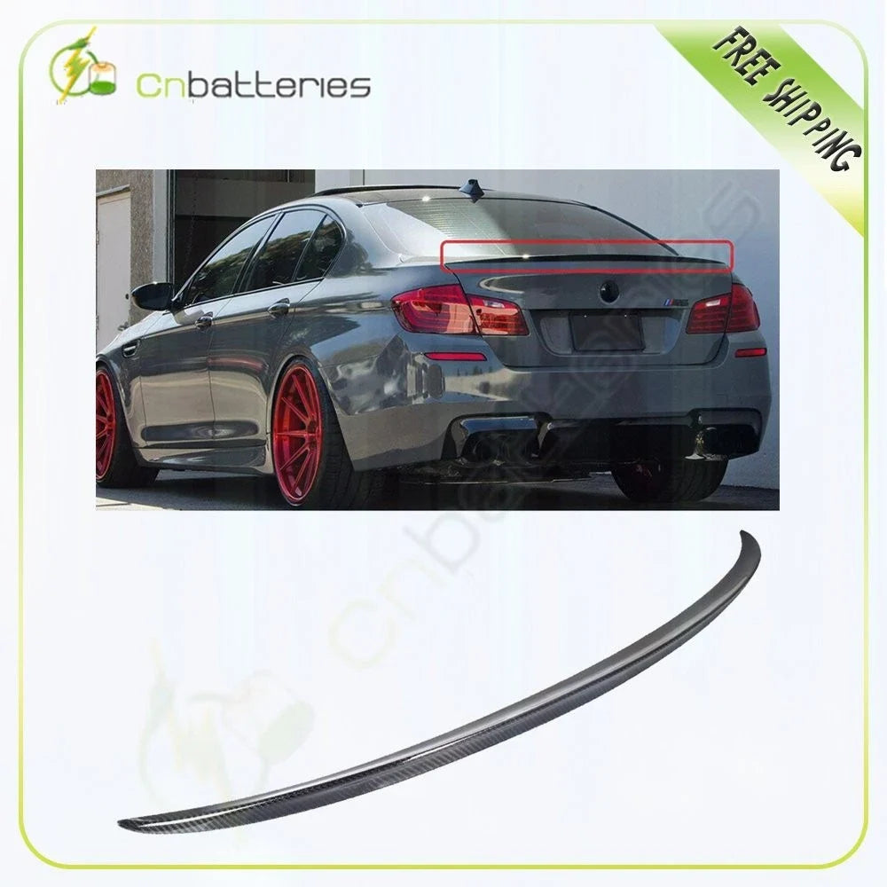 Carbon Fiber Spoiler Wing for BMW F10 5 Series 535i 528i M5 (2011–2016)