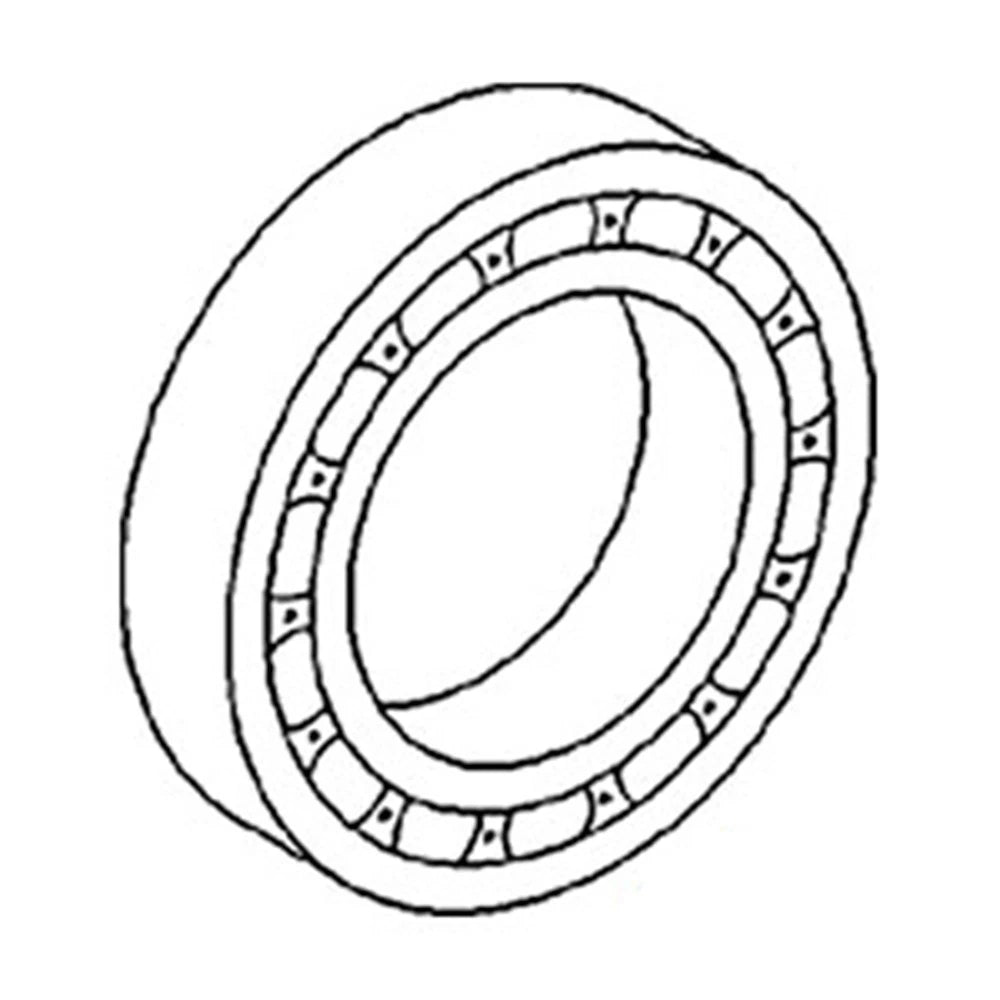 Flat Edge Ball Bearing for Zetor (Fits Replaces 971044)