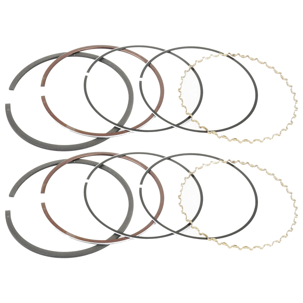 2 Piston Ring Kit for Polaris Sportsman 700 EFI (2002–2007) PR103+PR103, 2202127