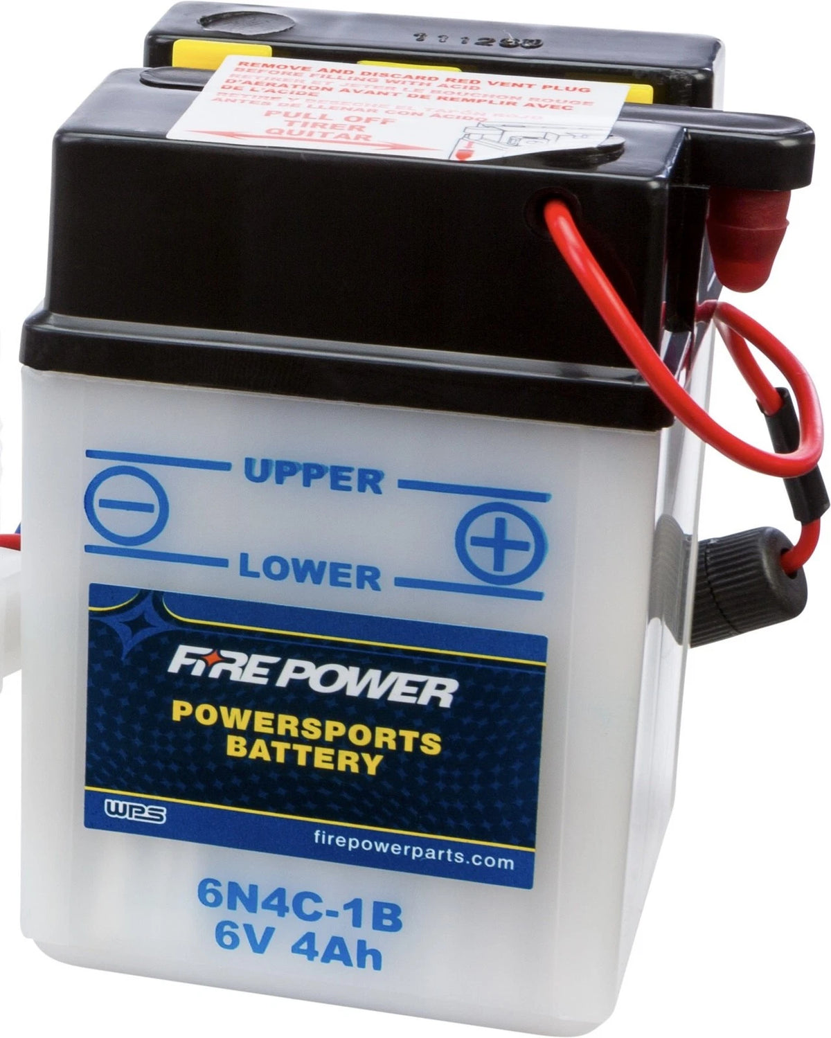 6V Standard Battery for Honda CT70 XL100 XL125 (6N4C-1B)