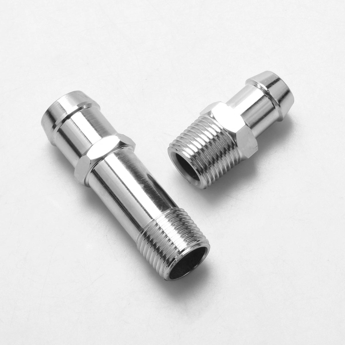 304 Stainless Steel Heater Hose Fitting for Chevrolet SBC (Dose Not Apply) Pair