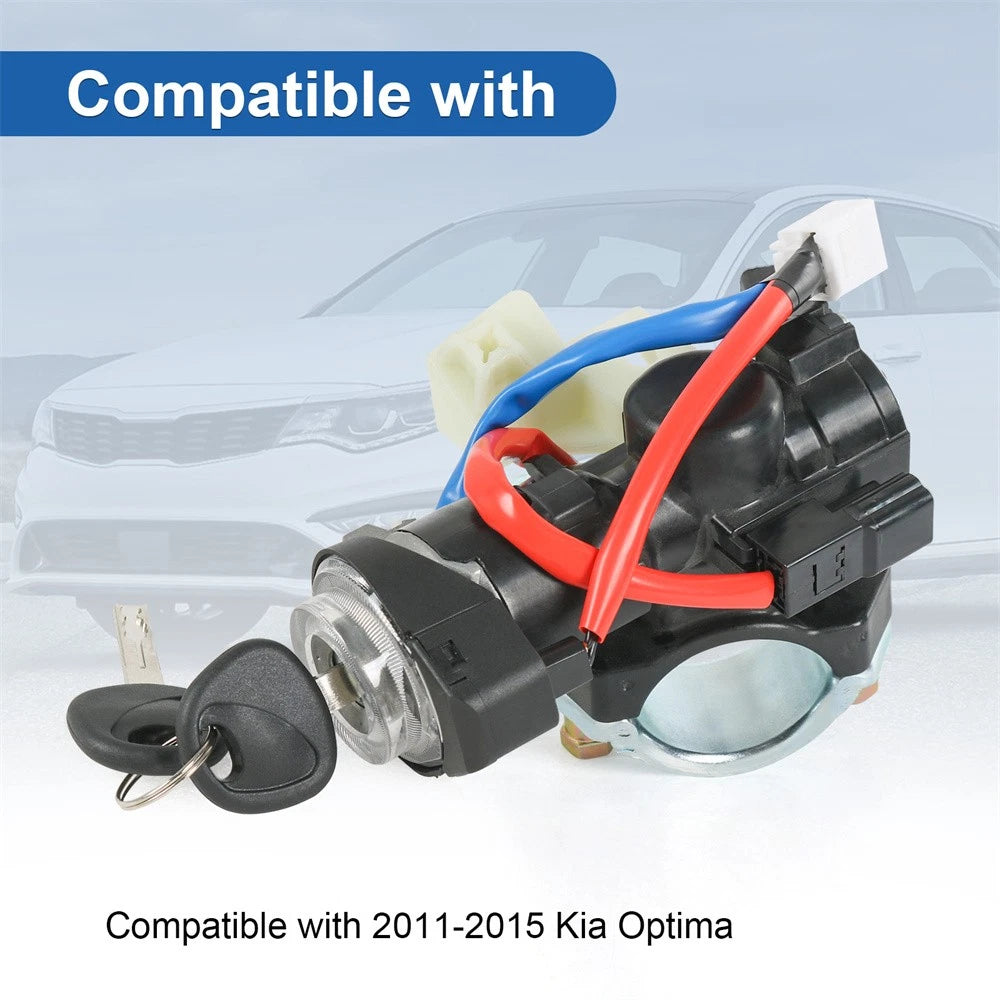 Ignition Lock Switch Assembly for Optima (2011–2015) w/Door Lock Cylinder & Keys