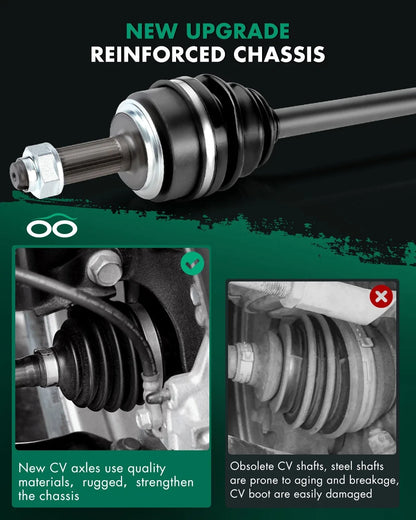 CV Axle Assembly for Honda Accord V6 3.0L (2003–2007)