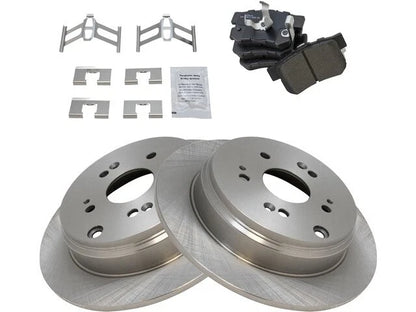 Brake Pad and Rotor Kit for Acura RDX (2010–2018) 44473ZWTT