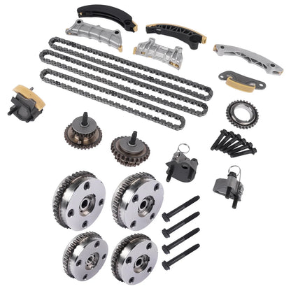 Engine Timing Chain Kit for Chevy Impala, GMC, Cadillac, Pontiac G6 G8 V6 3.0L 3.6L (2006–2015)