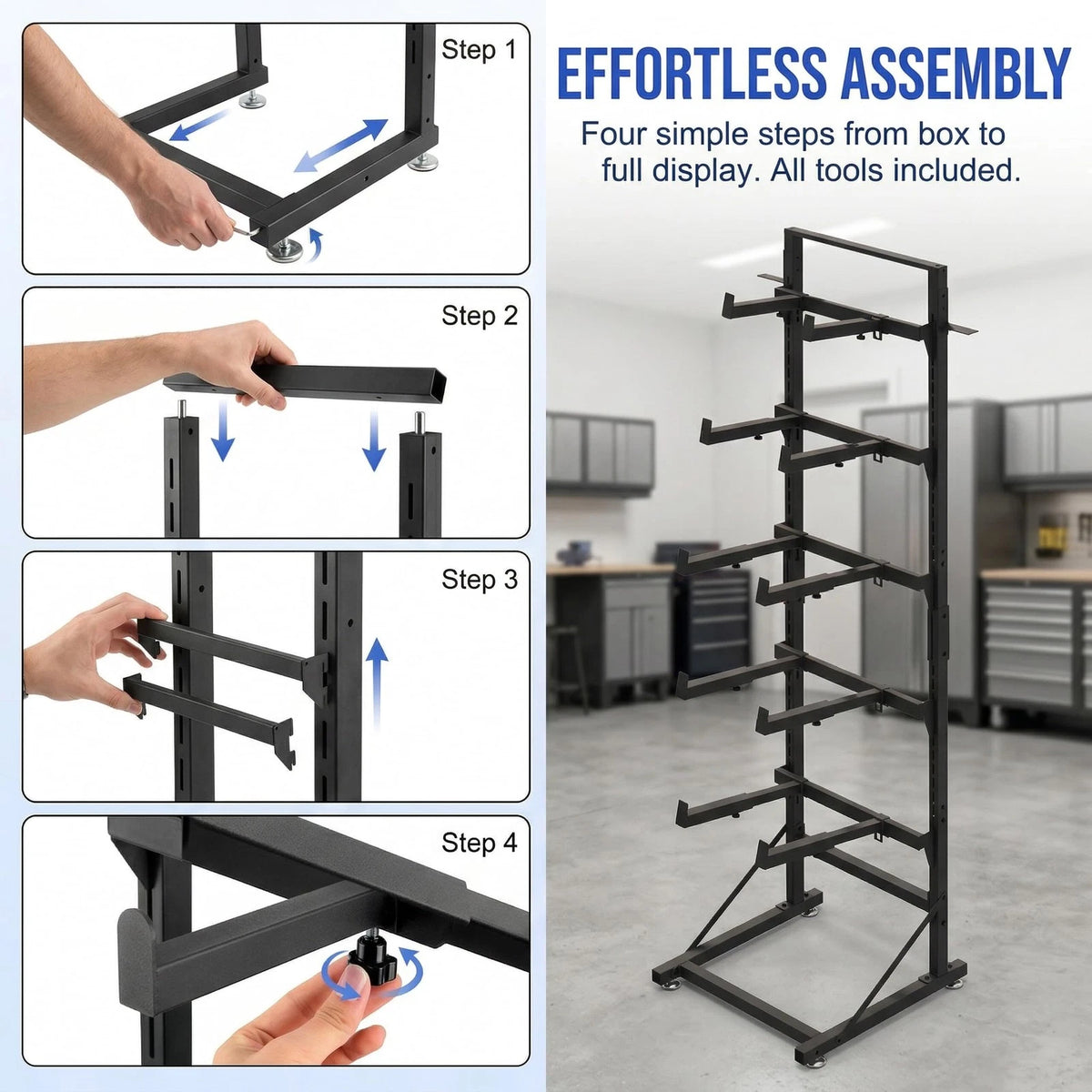 Display Stand for TRX4, TRX4M, SCX10, FCX18 (Compatible)