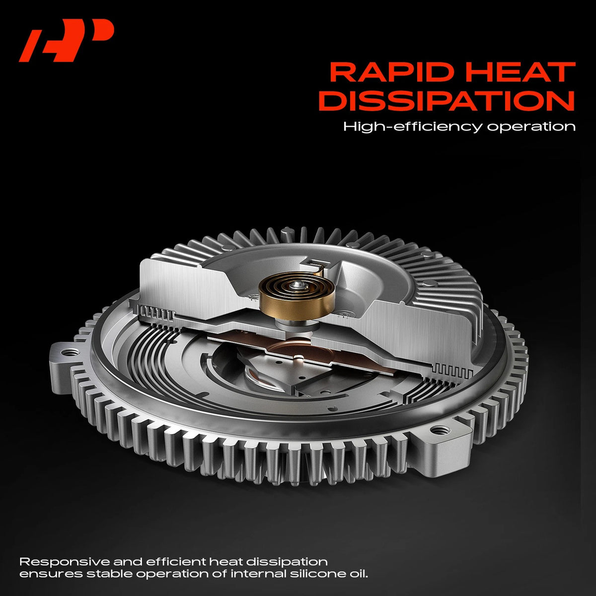 Electric Cooling Fan Clutch for Chevy Express 2500/3500 (2009–2016) 9302630, 20788261, 3222