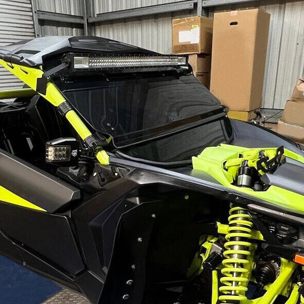2-in-1 Flip Smoked Windshield for Can-Am Maverick X3 (2017–2025)