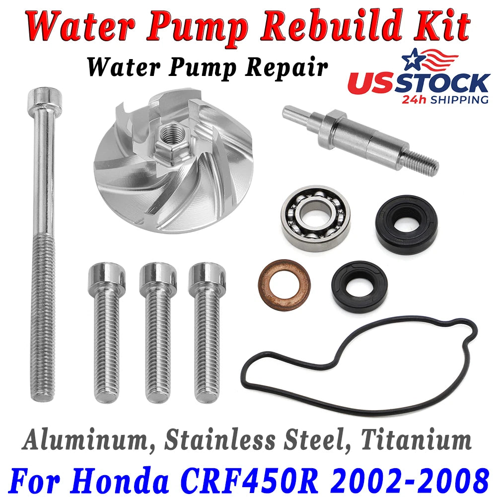 Water Pump Impeller Kit for CRF450R (2002–2008)